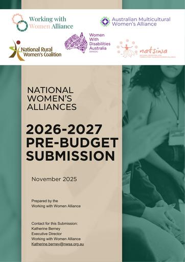 2026 - 2027 Pre Budget Submission - November 2025